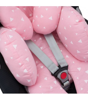 Reductor silla coche - Detalle 3/4 Pink Sparkles