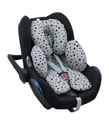 Reductor silla coche - Vista 3/4 Black Star