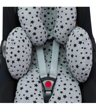 Reductor silla coche - Correas de seguridad Black Star