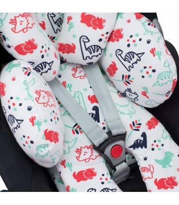 Reductor silla coche - Detalle 3/4 Dino Party