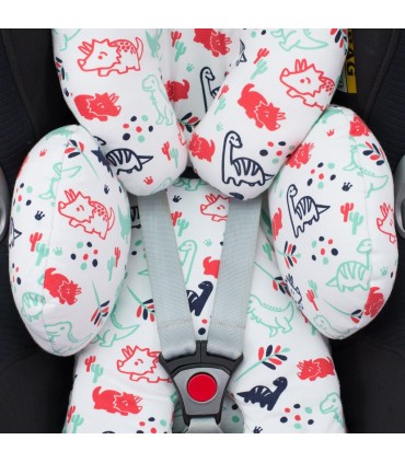 Reductor silla coche - Correas de seguridad Dino Party