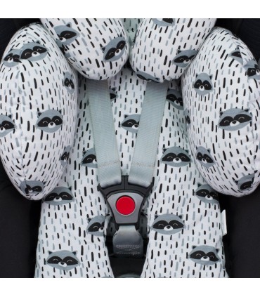 Reductor silla coche - Correas de seguridad Racoon Town