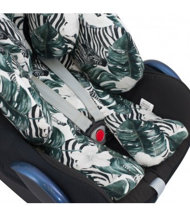 Reductor silla coche - Vista 3/4 Zebra