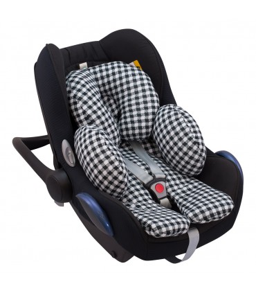 Reductor silla coche - Vista 3/4 Vichy