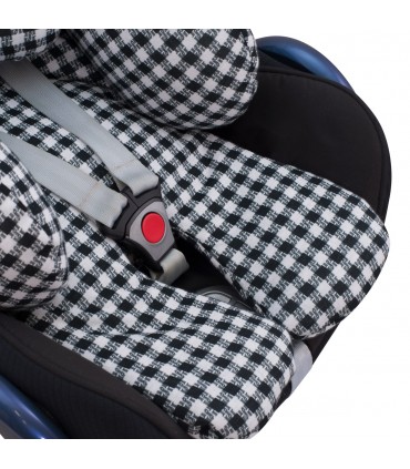 Reductor silla coche - Detalle 3/4 Vichy