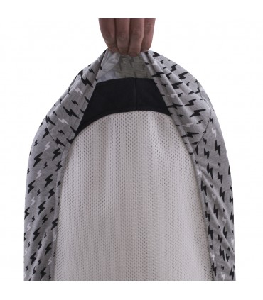 Funda hamaca babybjorn - Detalle elástico Black Rayo