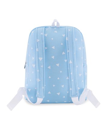 Mochila guardería - Vista trasera Blue Sparkles