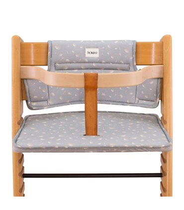 Stokke Tripp trapp - Vista frontal con retenedor Romarey