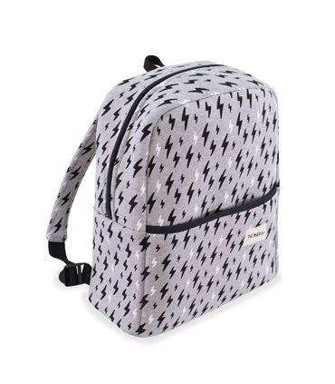 Mochila guardería - Vista 3/4 Black Rayo