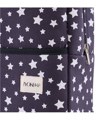 Mochila guardería - Detalle estampado Winter Sky