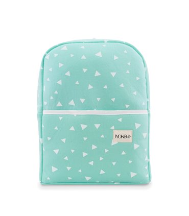 Mochila guardería - Vista 3/4 Mint Sparkles