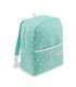 Mochila guardería - Vista frontal Mint Sparkles