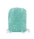 Mochila guardería - Vista trasera Mint Sparkles