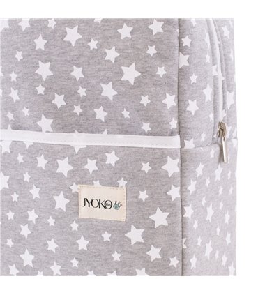 Mochila guardería - Detalle etiqueta White Star