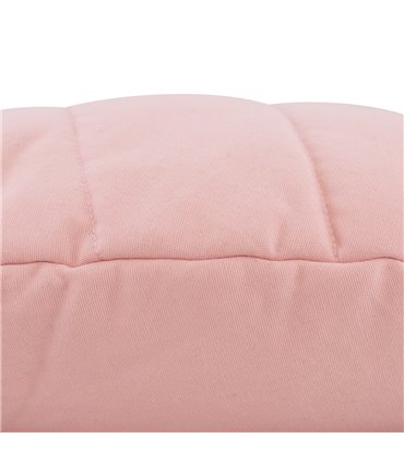 Cojín - Detalle lateral Dusty Pink