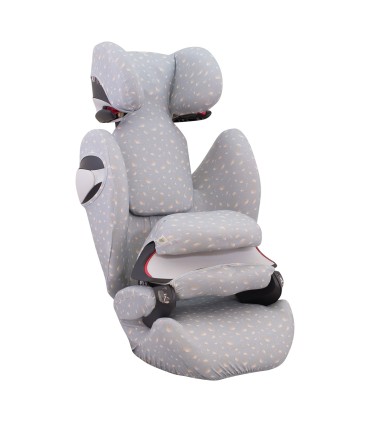 Cybex Pallas M-Fix y S-Fix - Vista 3/4 desplegada Romarey