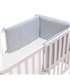Protector de cuna - Vista en Cuna Stone Grey