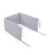 Protector de cuna - Vista 3/4 Stone Grey