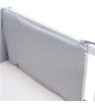 Protector de cuna - Vista Detalle Stone Grey