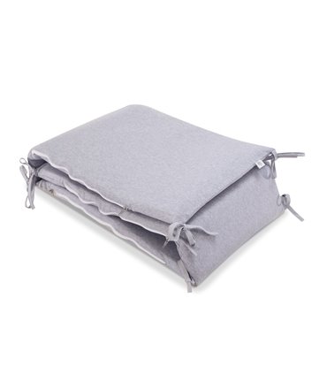 Protector de cuna - Vista plegada Stone Grey