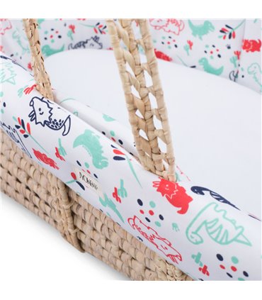 Detalle etiqueta Dino Party