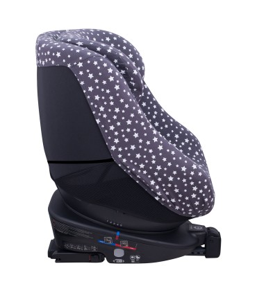 Joie Spin 360 y Nuna Rebl - Vista lateral Winter Sky