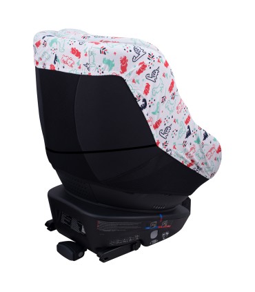 Joie Spin 360 y Nuna Rebl - Vista trasera Dino Party