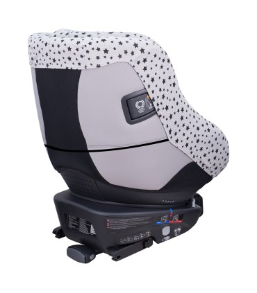 Joie Spin 360 y Nuna Rebl - Vista trasera Black Star