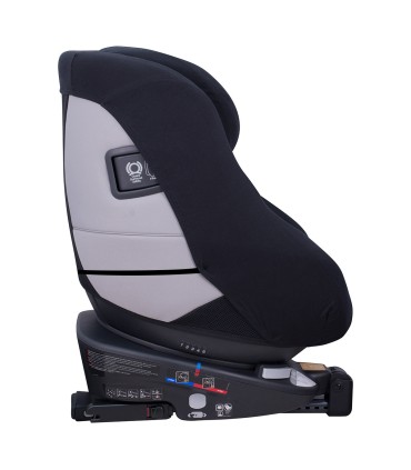Joie Spin 360 y Nuna Rebl - Vista lateral Black Series