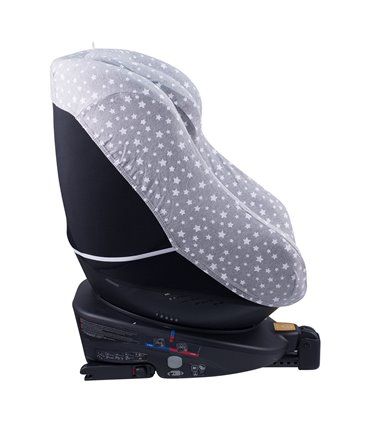 Joie Spin 360 y Nuna Rebl - Detalle lateral White Star