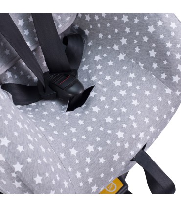 Joie Spin 360 y Nuna Rebl - Detalle inferior White Star