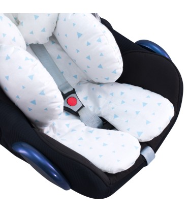 Reductor silla coche - Detalle 3/4 Blue Sparkles