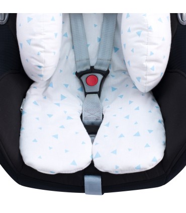 Reductor silla coche - Correas de seguridad Blue Sparkles