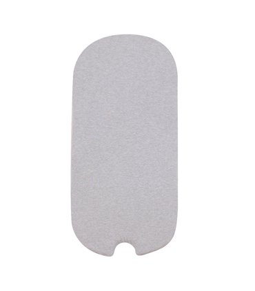 sábana bajera  - Vista frontal stone grey