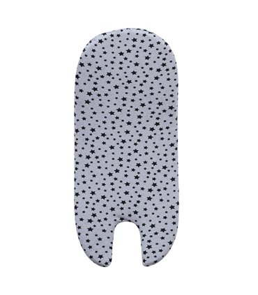 sábana bajera  - Vista frontal Black star