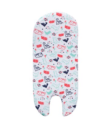 sábana bajera  - Vista frontal Dino party