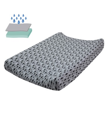 sábana impermeable  - Detalle frontal Black rayo