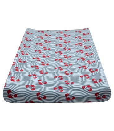 sábana impermeable - Vista frontal abierto Crabby