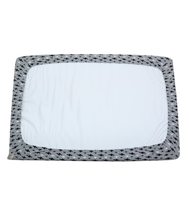 sábana impermeable  - Vista trasera Black rayo