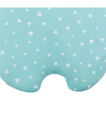 sábana bajera  - Detalle estampado Mint sparkles