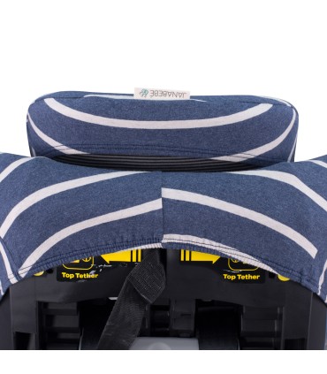 Bebe Confort Milofix  - Vista trasera sailor stripes