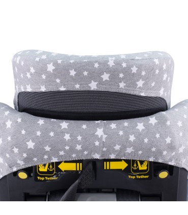 Bebe Confort Milofix  - Vista trasera white star