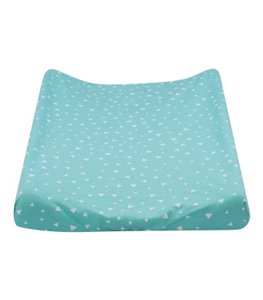 sábana impermeable  - Vista frontal abierto Mint sparkles