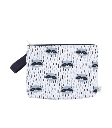 neceser M - Vista frontal racoon town