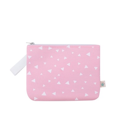 neceser M - Vista frontal pink sparkles