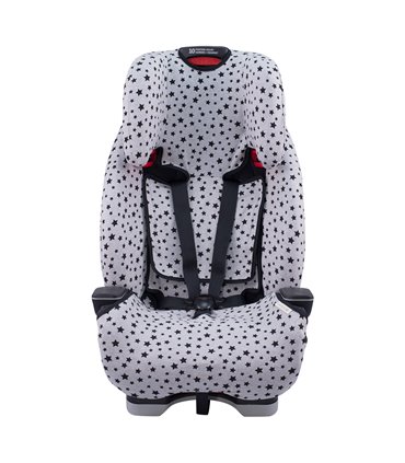 Graco Milestone - Frontal desplegada Black Star