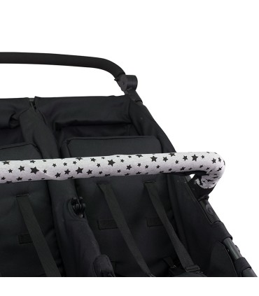 Funda protectora cubre asa gemelar - Vista 3/4 Black Star