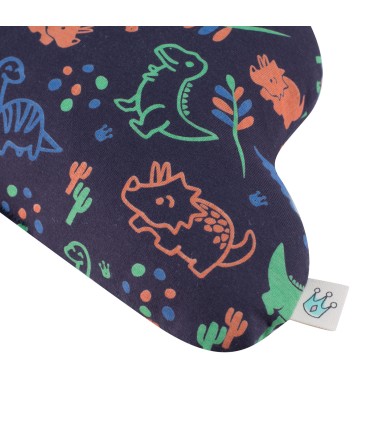 Cojín Nube - Detalle estampado Happy dino