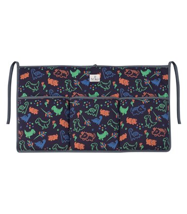 organizador cuna - Vista frontal Happy dino