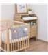 organizador cuna - Vista de uso Stone grey